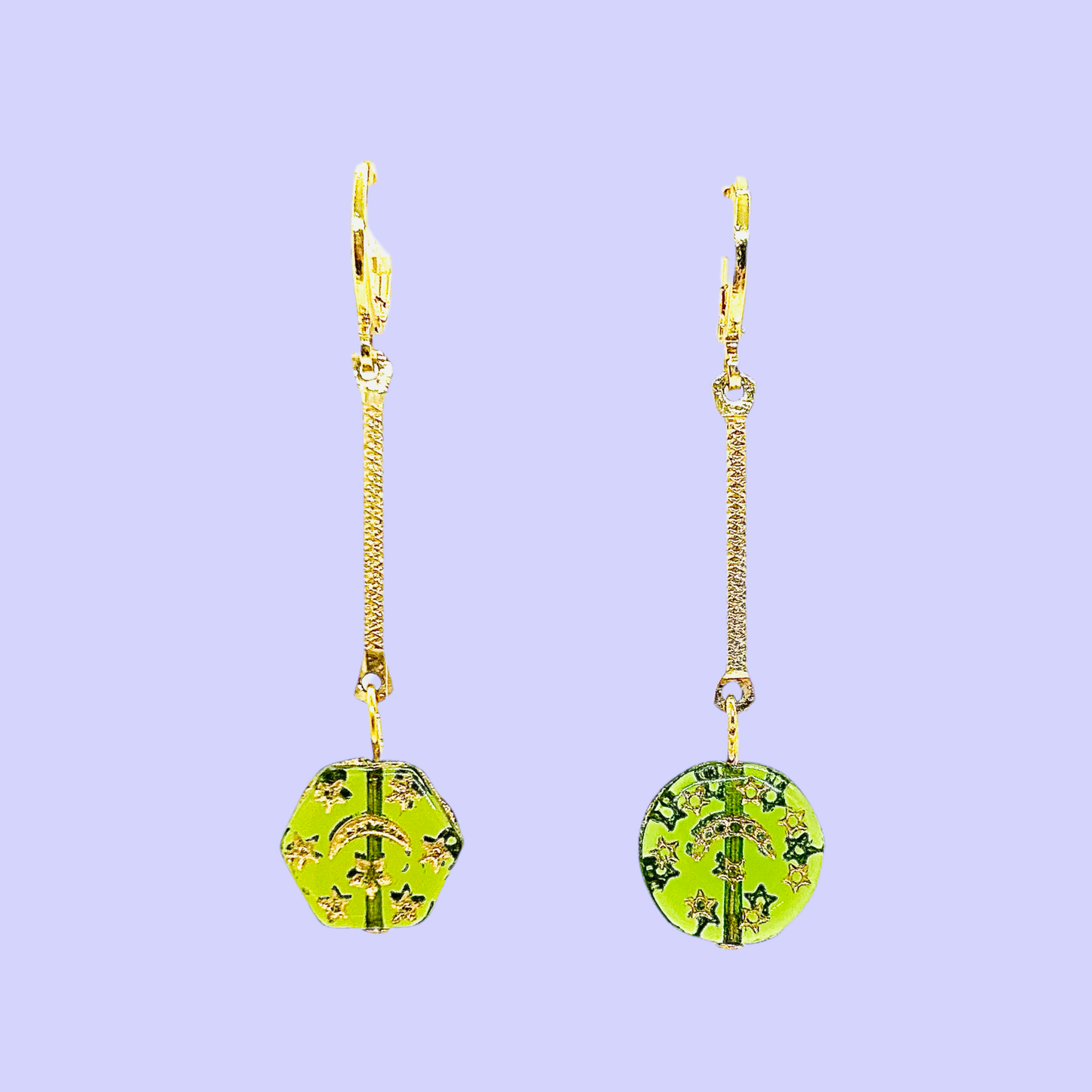 retrograde earrings - apple - l.b.