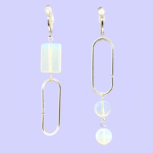 geometry earrings - l.b.