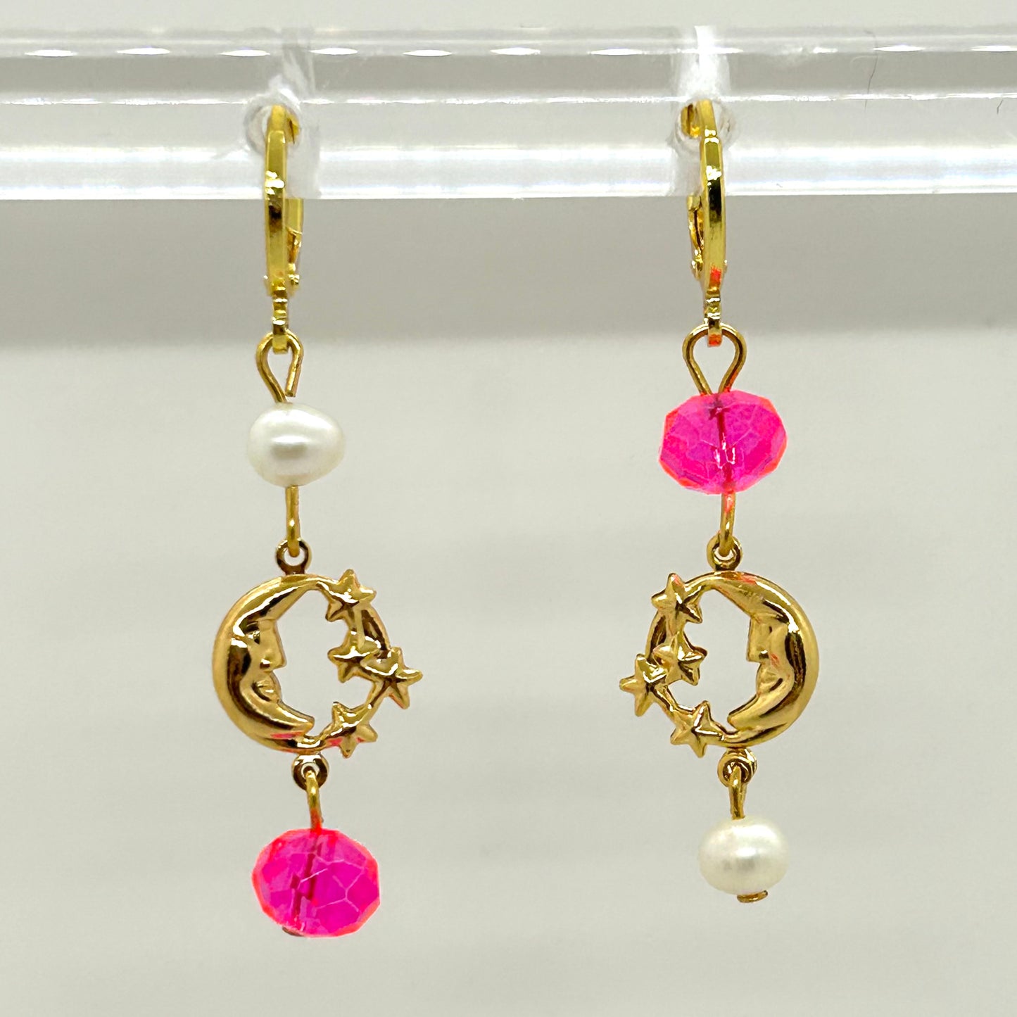 moonbeam earrings - gold